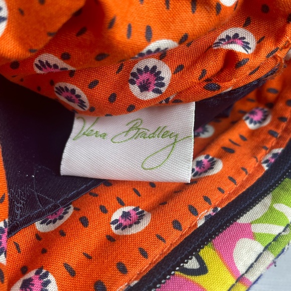 Vera Bradley Rio Crossbody Shoulder Bag Hobo Purse Floral Quilted Zipper Pouch - Picture 8 of 13